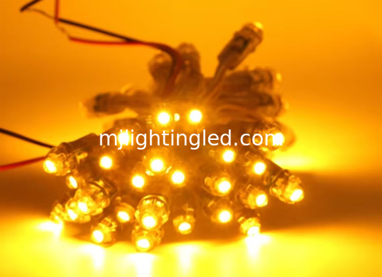9mm 12V LED Pixels Light IP68 Single Color Led Pixel Module For Hole Lighting Letter supplier