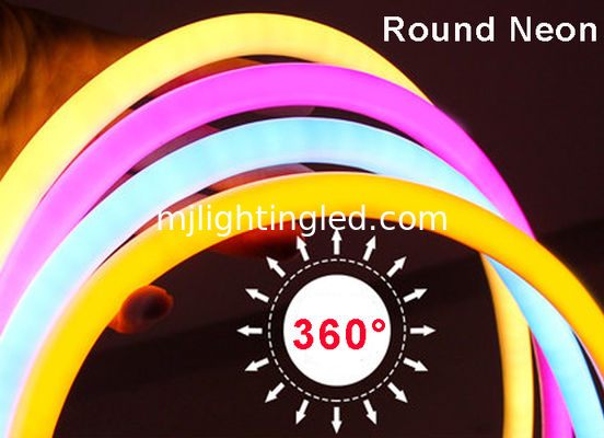 Round Led Neon Light 12V /24V Waterproof Neon Tube Strips supplier