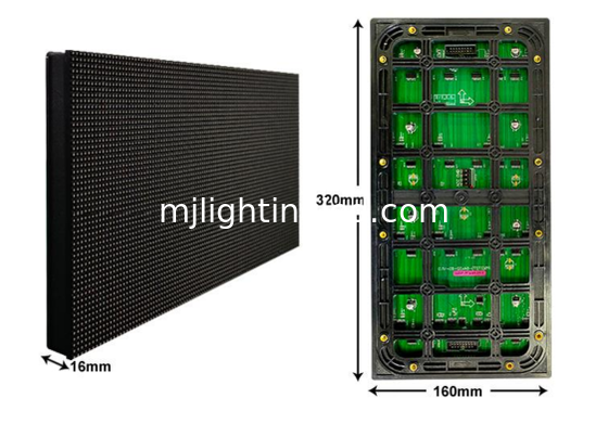 Outdoor P5 Display Module Light 320*160mm RGB Display Panels For Advertising Screen supplier