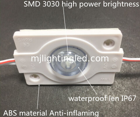 1.5w DC12v 3030 1led Module With 160degree lens smd pixel modules for backlight supplier
