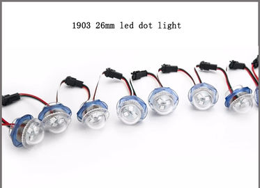 26mm RGB Led Point PIXEL Light 1903IC Fullcolor  Pixel Lights For Building Decoration 20pcs/String supplier