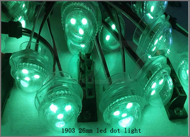 26mm RGB Led Point PIXEL Light 1903IC Fullcolor  Pixel Lights For Building Decoration 20pcs/String supplier