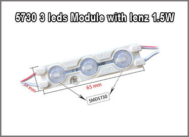 DC12V 1.5W LED Injection Module With Lenz Lighting Source For Advertising Backlight Led Channel Letters supplier