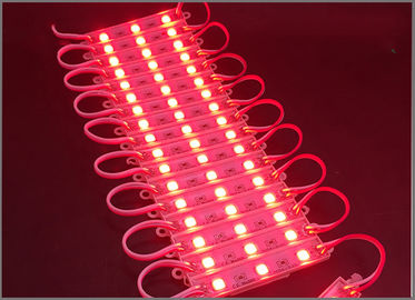 DC12V 5050 LED module Chain red color waterproof  for building decoration supplier