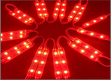 DC12V 5050 LED module Chain red color waterproof  for building decoration supplier