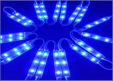 5050 SMD 3 LED modulo blue modules light 12V waterproof  for led channel letters supplier