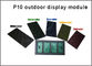 Outdoor P10 display screen yellow color 320*160  32*16pixels advertising signage led display panel P10 LED module supplier