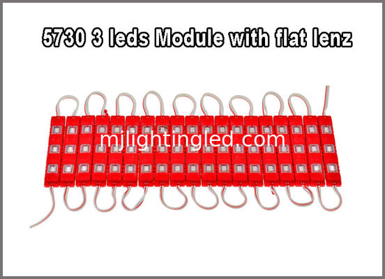 5730 3 LED Flat Lens Module 12V Modules Light For Building Decoration Led Backlight CE ROHS supplier