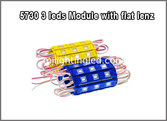 5730 3 LED Flat Lens Module 12V Modules Light For Building Decoration Led Backlight CE ROHS supplier