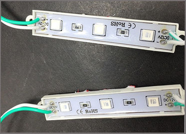 SMD5050 led Module 3led backlight for led channel letters 12V LED light Green lightings supplier