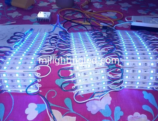 5050 3SMD RGB LED Module Light 12V For Outdoor Building Decoration supplier