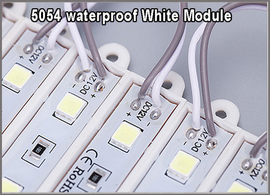 CE ROHS 5054 3chips Modules 12V LED Light Waterproof For Outdoor LED Illuminated Signs supplier