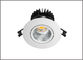 14W COB LED Downlight adjustable cob recessed spotlight cutout 75mm for indoor lightings supplier