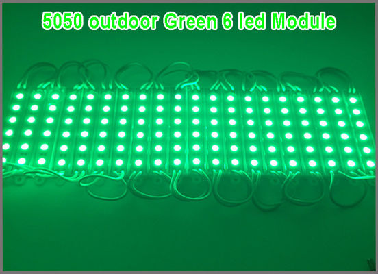 5050 LED Module SMD 6LEDS Light Waterproof 12V DC Store Club Bar Front Window Sign Decor -White supplier