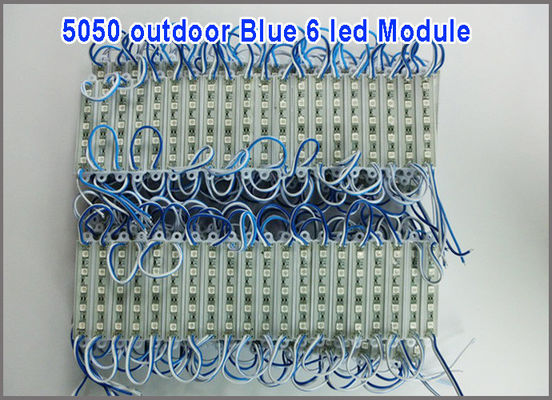 5050 LED Module SMD 6LEDS Light Waterproof 12V DC Store Club Bar Front Window Sign Decor -White supplier