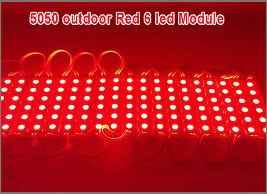 5050 LED Module SMD 6LEDS Light Waterproof 12V DC Store Club Bar Front Window Sign Decor -White supplier