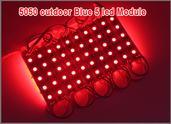 1.2W 5050 5 LED Module Waterproof 1.2W 5050 5 LED Module Waterproof LED Back Light Modules For Sign Letters Modules supplier