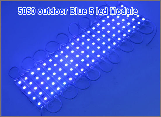 1.2W 5050 5 LED Module Waterproof 1.2W 5050 5 LED Module Waterproof LED Back Light Modules For Sign Letters Modules supplier