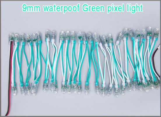 9mm 12mm led digital pixel green waterproof ip68 led lights for advertising letters sign China manufacture supplier