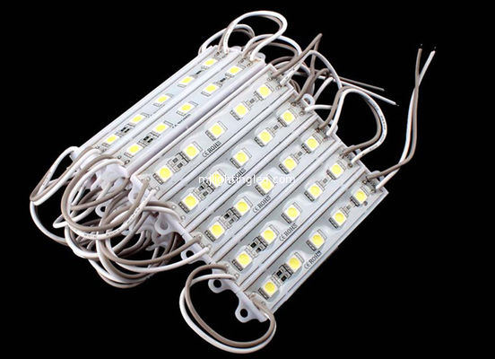 5050 5 LEDs Module Waterproof Hard Strip Bar Light Lamp 12V For Light Box Signage supplier