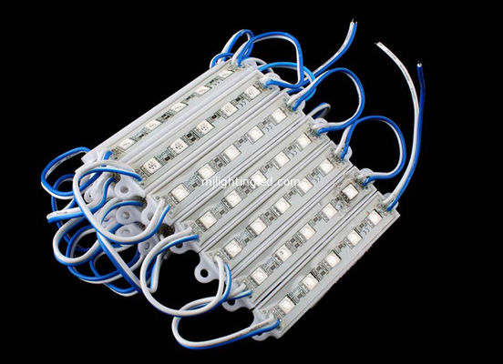 5050 5 LEDs Module Waterproof Hard Strip Bar Light Lamp 12V For Light Box Signage supplier