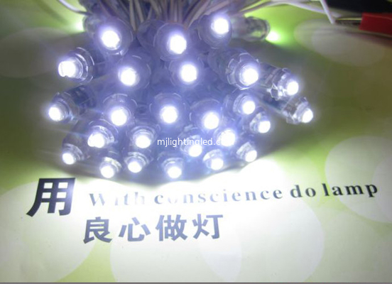 LED Advertising Letter Chain Lamp LED Pixel Module Light DC5V Single Color Diameter 9mm DIP LED Waterproof supplier