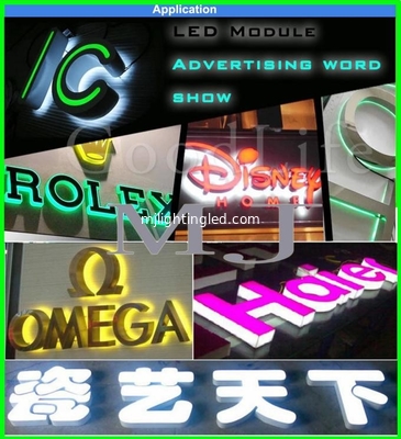 High quality 5050 led modules light 3LED light 12V led channel letters supplier