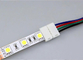 RGB Led Strip Light 4 Pins RGB LED Tape Connector Plug Power Splitter Cable 4pin Needle Female Connector Wire supplier