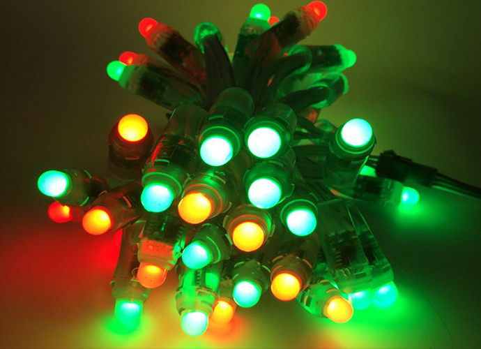 DC5V WS2811 RGB LED Dot Light Full Color Pixel Module Waterproof For ...