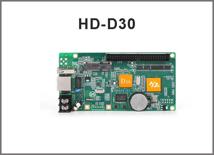 Asynchronous led screen control card HD-D30 for full color led display ...