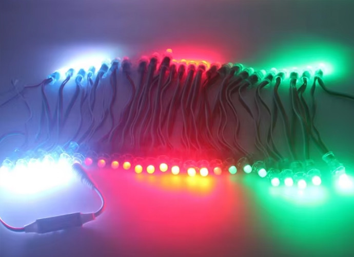 12mm 5V RGB LED Pixels WS2811 Addressable Point Light For Colorchanging ...