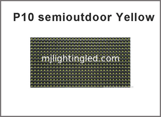 5V Display Screen Yellow Color 320*160  32*16pixels For Advertising Signage Led Display Screen P10 LED Module