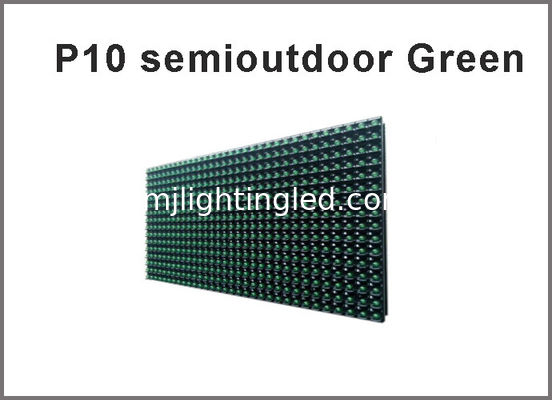5V P10 Led Display Green Color P10 Led Display Module Led Screen Module P10