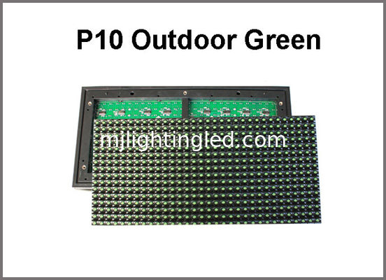 5V P10 Outdoor Led Display Green Color P10 Led Panel Display Module Led Screen Module Advertisment Board