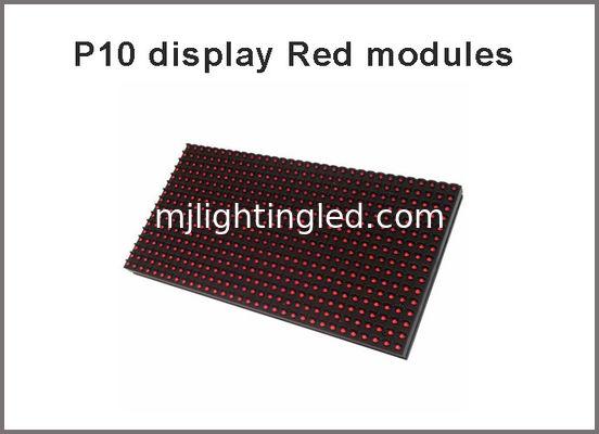 P10 Outdoor LED Display Red Module 320*160mm Size For Single Red Color P10 Led Message Display Led Sign