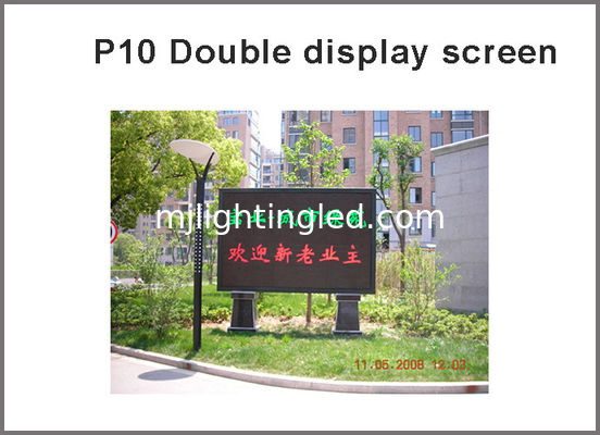 P10 Outdoor Red + Green Bi-Color LED Display Module Waterproof P10 Double Color 1R1G LED Module programmable display