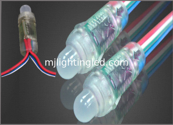 DC5V 12mm RGB led pixel module,IP68 waterproof RGB string christmas decorating lights  Independently Addressable LED
