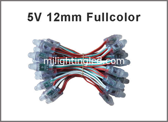 5V 12mm Colorchangable Led Dot Light 1903/6803/WS2801/WS2802 Led Signage Outdoor Decorating Signs