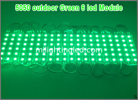 SMD5050 LED Module DC12V 6 LEDs Modules Waterproof Outdoor light Backlight for billboard