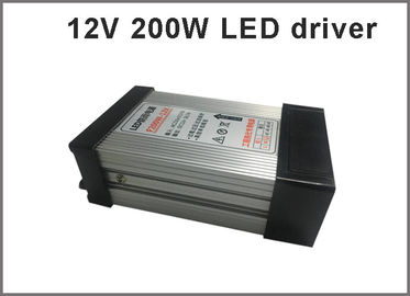 12V 200W Switching Power Supply Rainproof LED Drivers For Outdoor Led Modules