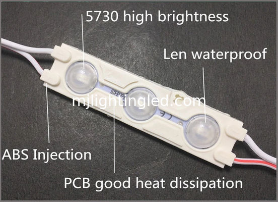 DC12V 1.5W LED Injection Module With Lenz Lighting Source For Advertising Backlight Led Channel Letters