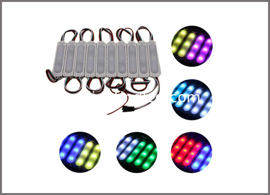 3 LED Chips 5050 RGB SMD Injection LED Module WS2811 LED Pixel Module For Architectural Outdoor Lights