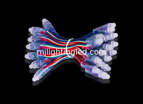 5V 12mm RGB Led Light Pixel Lamp 50pcs/String 0.3W DC5V IP67 Outdoor 3D Letter Signage Made In China
